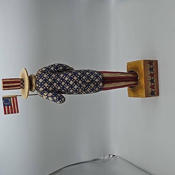 JIM SHORE God Bless America Uncle Sam figurine - Picture 7 of 14